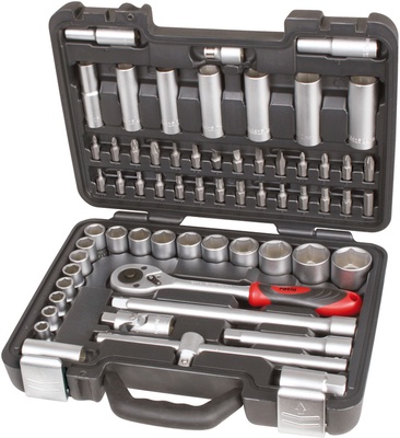 Maletin Herramientas Ratio 62 Piezas Chr-v Ratio